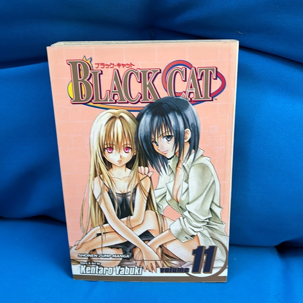 Black Cat Comic Volume 11 By Kentaro Yabuki ShonenJumpManga RatedT+ForOlderTeens
